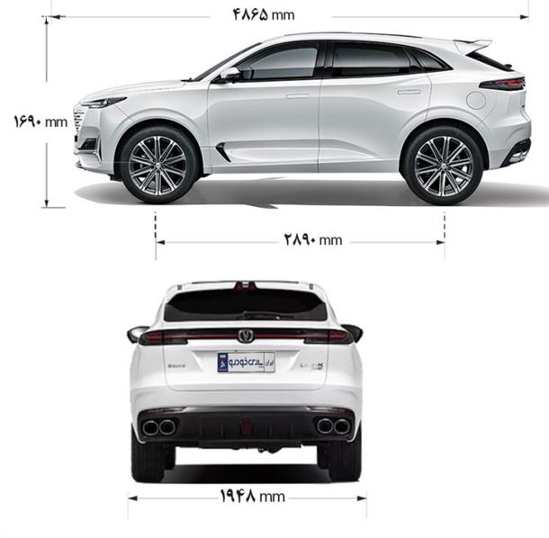 ابعاد چانگان UNI-K